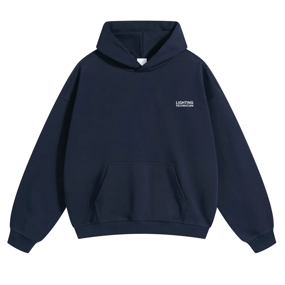 Lighting Technician Unisex Solid Color Hoodie wearishow
