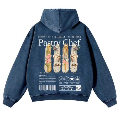 Pastry Chef Washed Hoodie wearishow