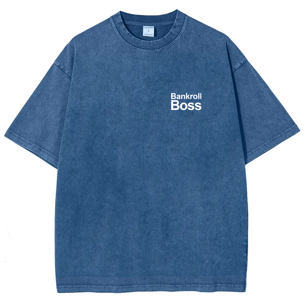 Bankroll Boss Unisex Fit Washed T-Shirt