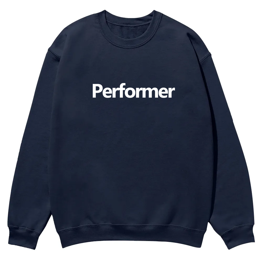 Performer Casual Crewneck Sweatshirt wearishow