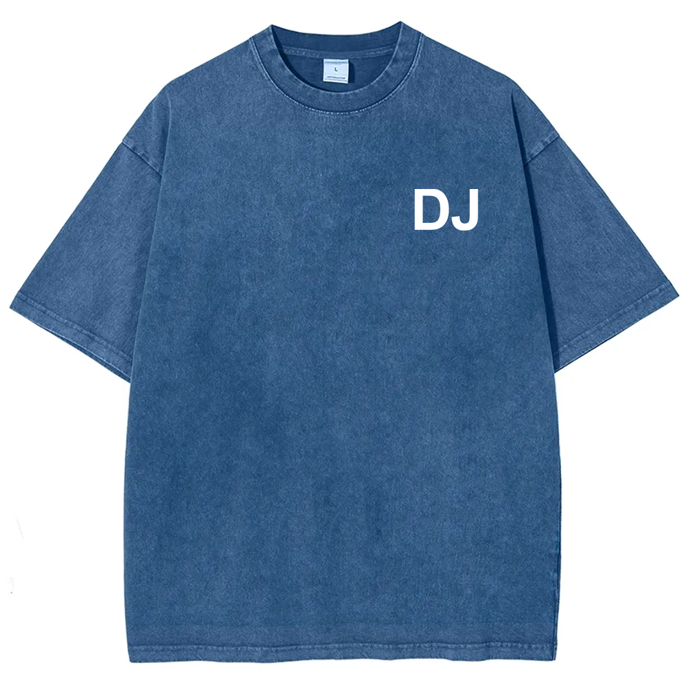 DJ Unisex Fit Washed T-Shirt
