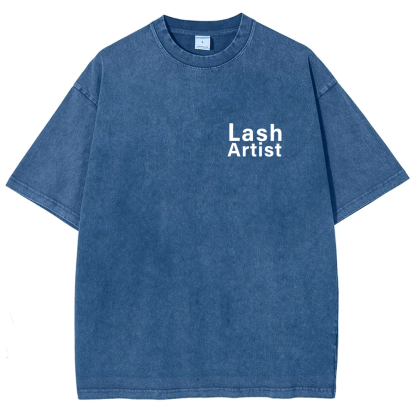 Lash Artist Unisex Fit Washed T-Shirt