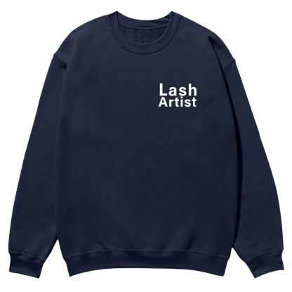 Lash Artist Casual Crewneck Sweatshirt wearishow