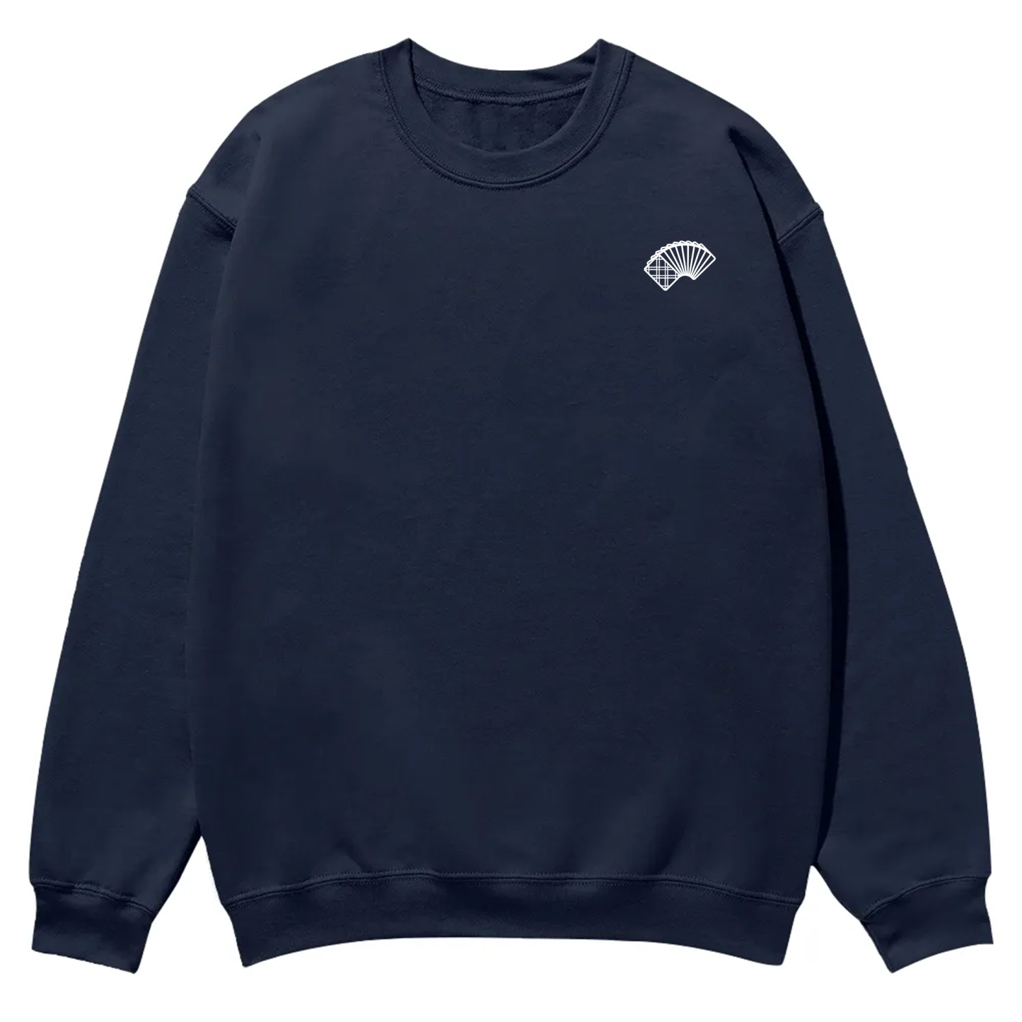 Poker Player Unisex Casual Crewneck Sweatshirt