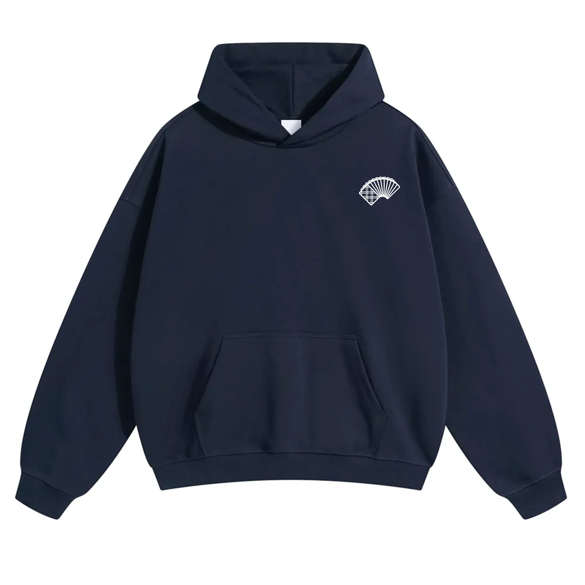 Poker Player Unisex Solid Color Hoodie