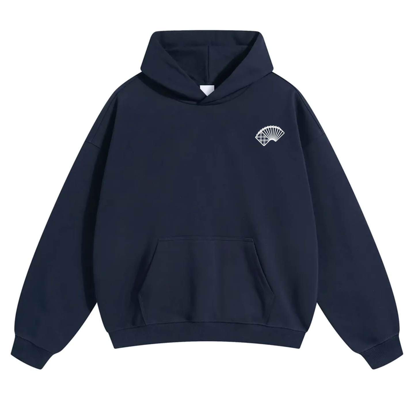 Poker Player Unisex Solid Color Hoodie