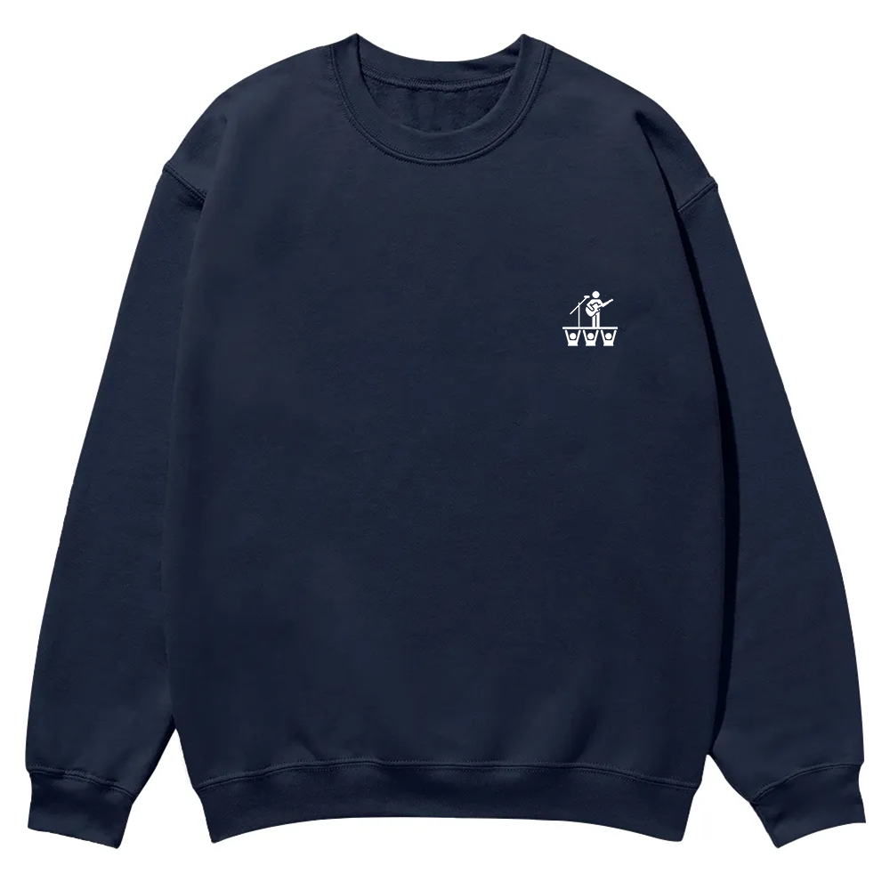 Festival Goer Casual Crewneck Sweatshirt wearishow