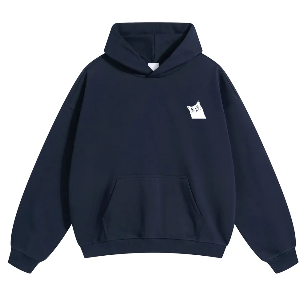 Cat Trick Customized Unisex Solid Color Hoodie wearishow
