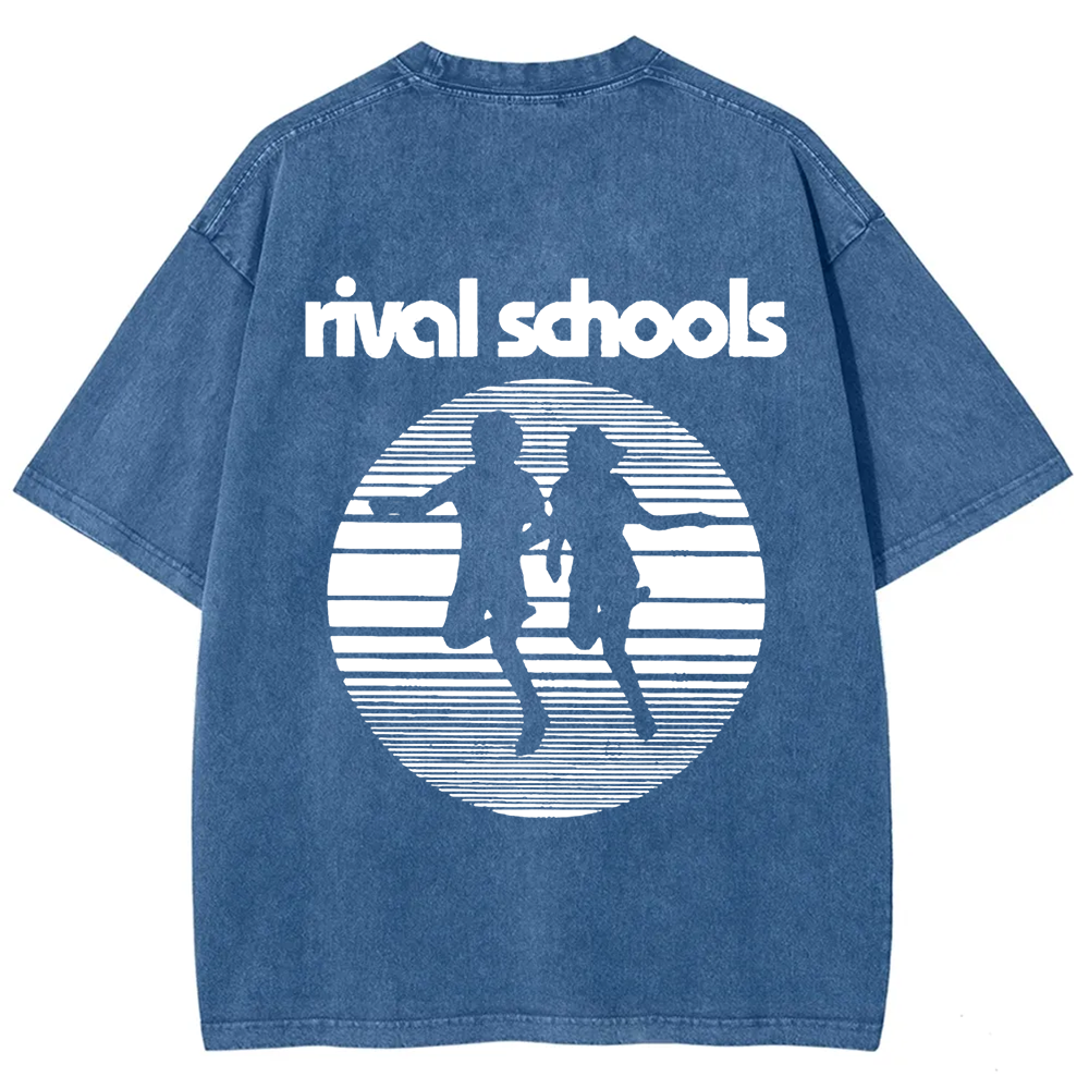 Unisex Vintage  Rival Schools Band t-Shirt
