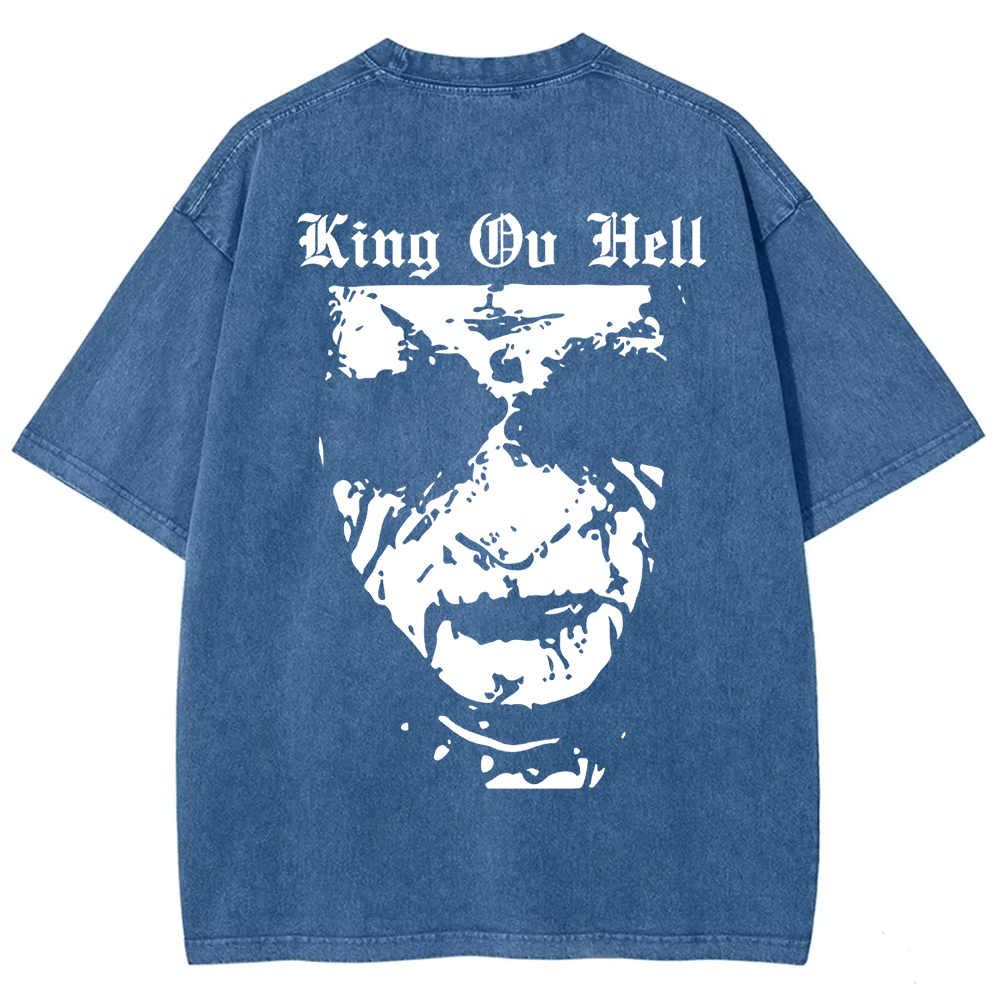 Unisex Vintage  King ov Hell Musicians t-Shirt