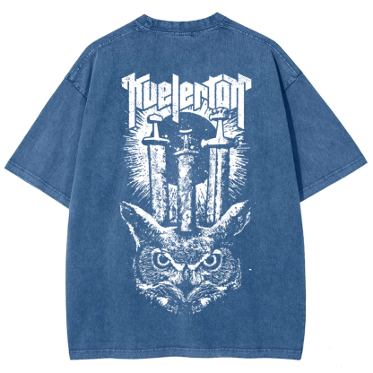 Unisex Vintage Kvelertak Band  t-Shirt