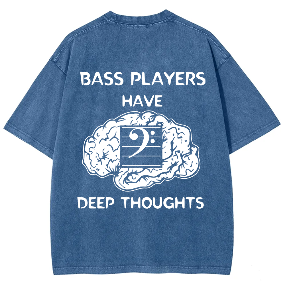 Unisex Vintage Bass Player t-Shirt
