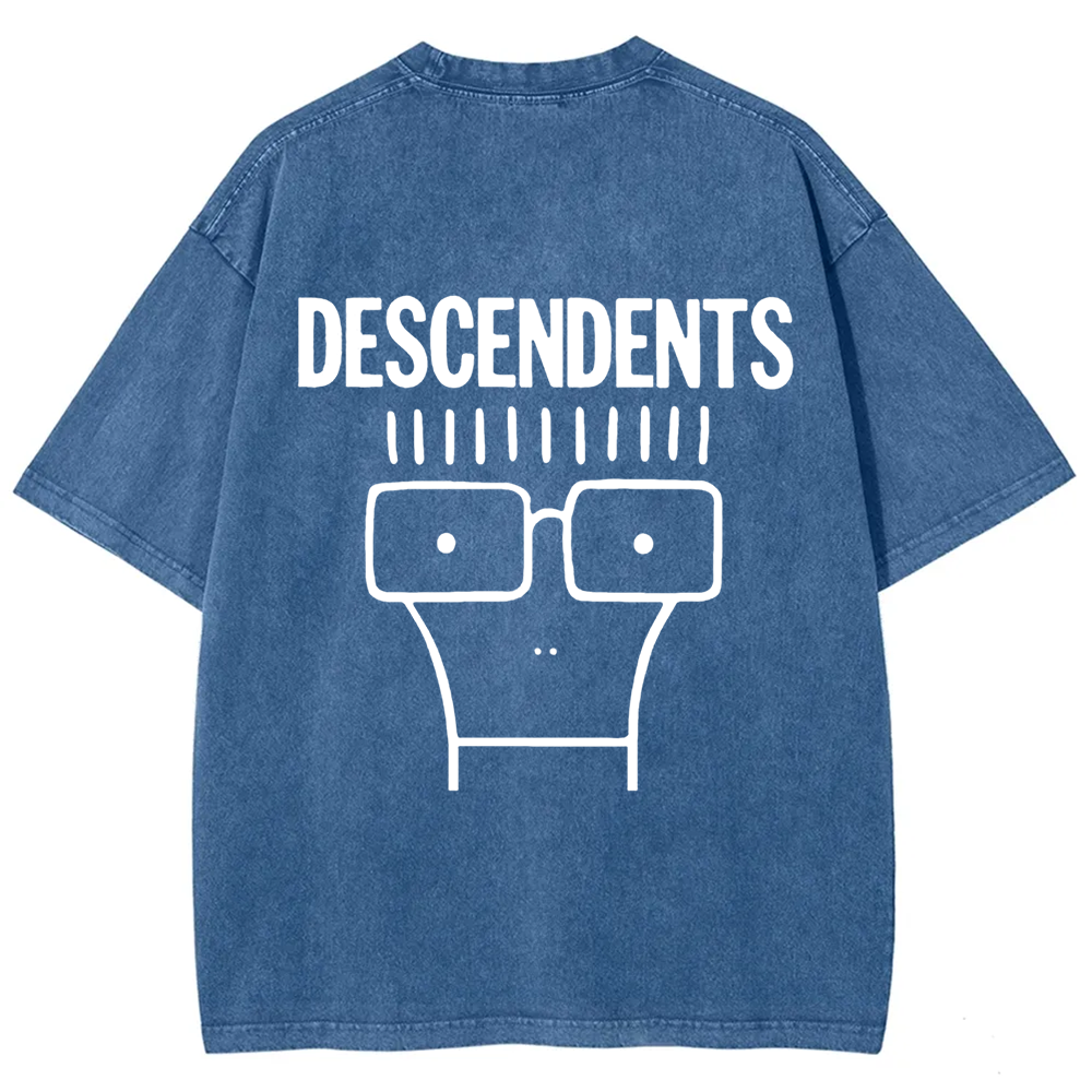 Unisex Vintage Descendents Punk Rock Band t-Shirt