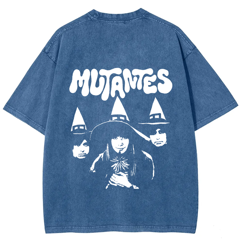 Unisex Vintage Os Mutantes Rock Band t-Shirt