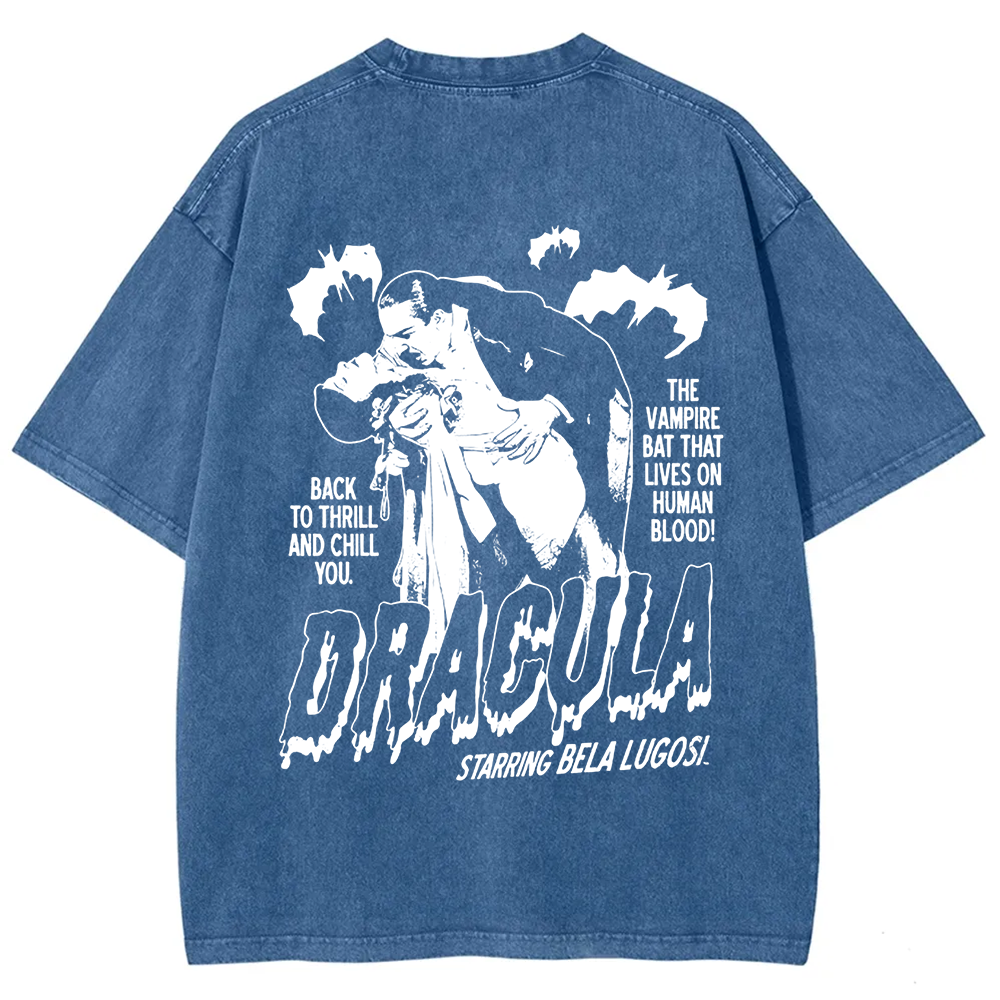 Unisex Vintage  Vampire Dracula Art t-Shirt
