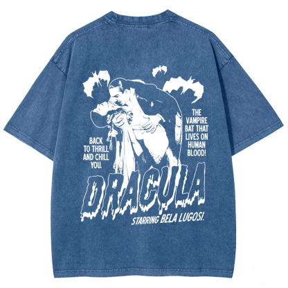 Unisex Vintage  Vampire Dracula Art t-Shirt