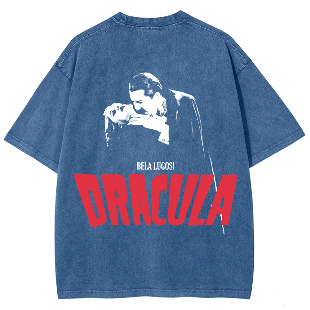 Unisex Vintage Dracula vampire horror movie t-Shirt