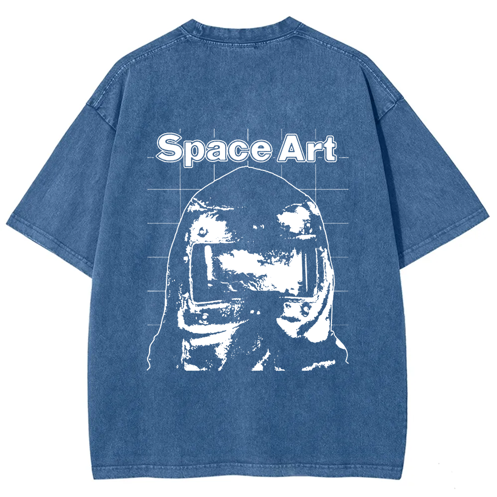 Unisex Vintage Space Art Band t-Shirt