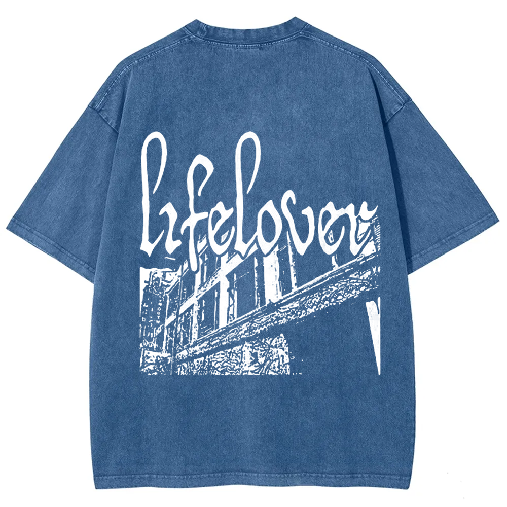 Unisex Vintage Lifelover Band t-Shirt