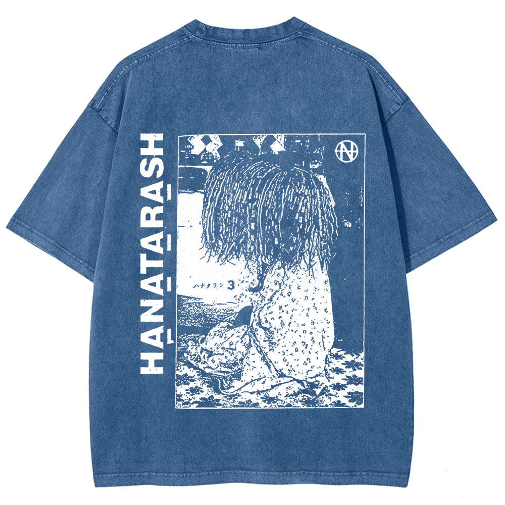 Unisex Vintage Hanatarash Band  t-Shirt