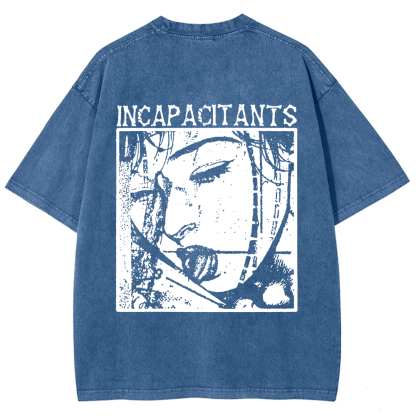 Unisex Vintage Incapacitants Band t-Shirt