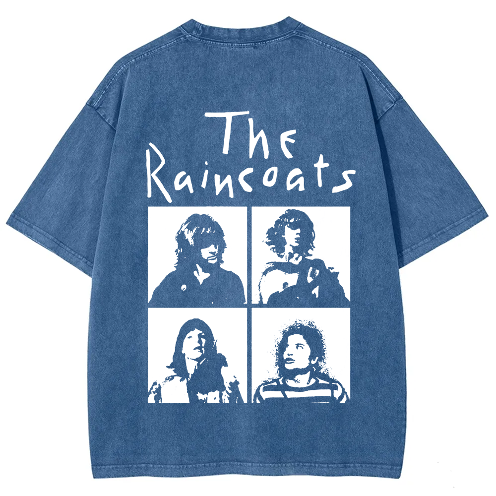 Unisex Vintage The Raincoats Punk Band t-Shirt