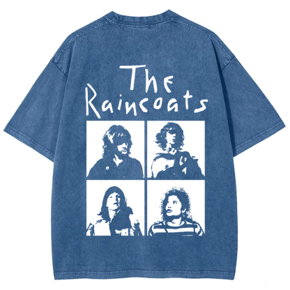Unisex Vintage The Raincoats Punk Band t-Shirt