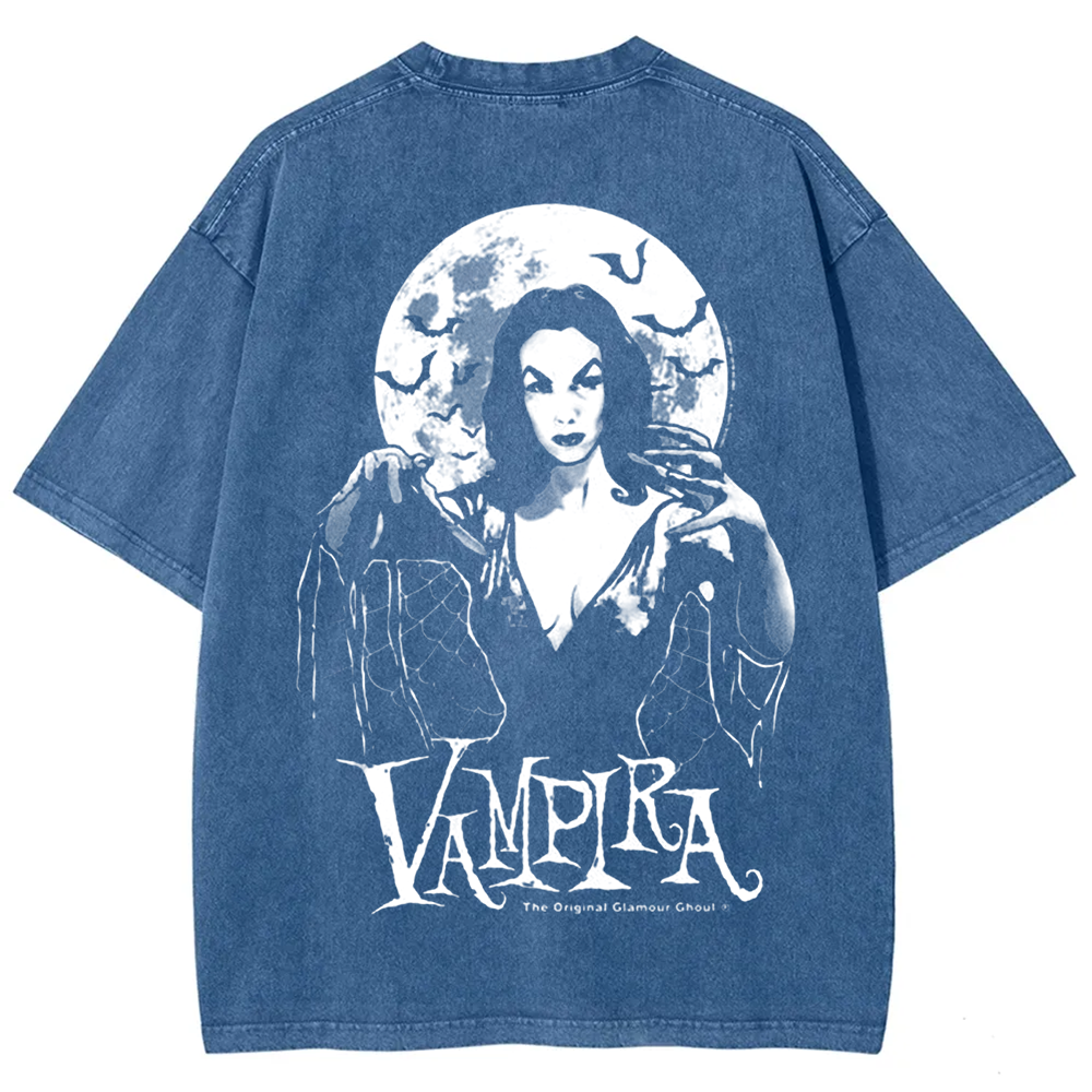 Unisex Vintage Vampira Singer  t-Shirt