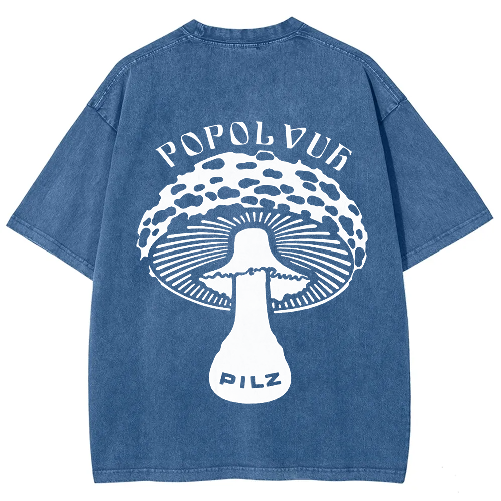 Unisex Vintage  Popol Vuh Rock Band t-Shirt