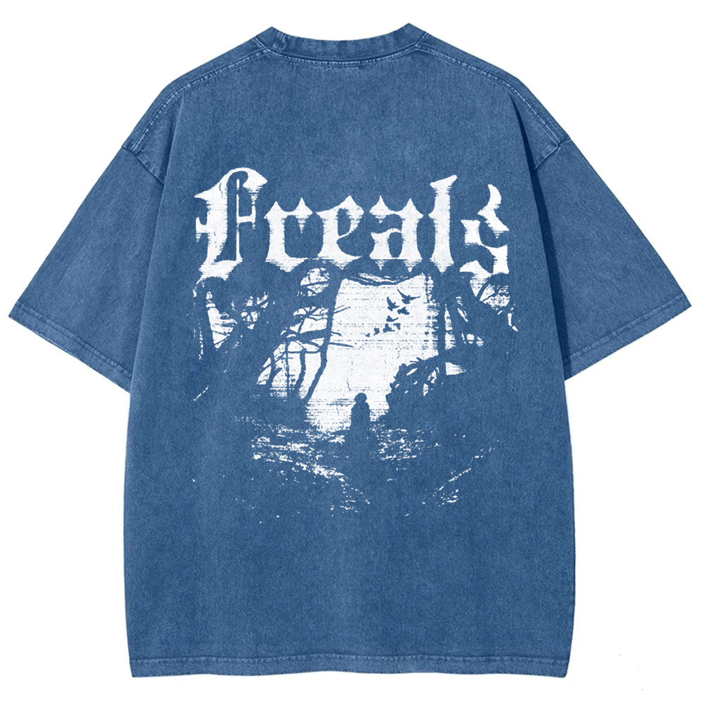 Unisex Vintage Freaks Horror Movie t-Shirt