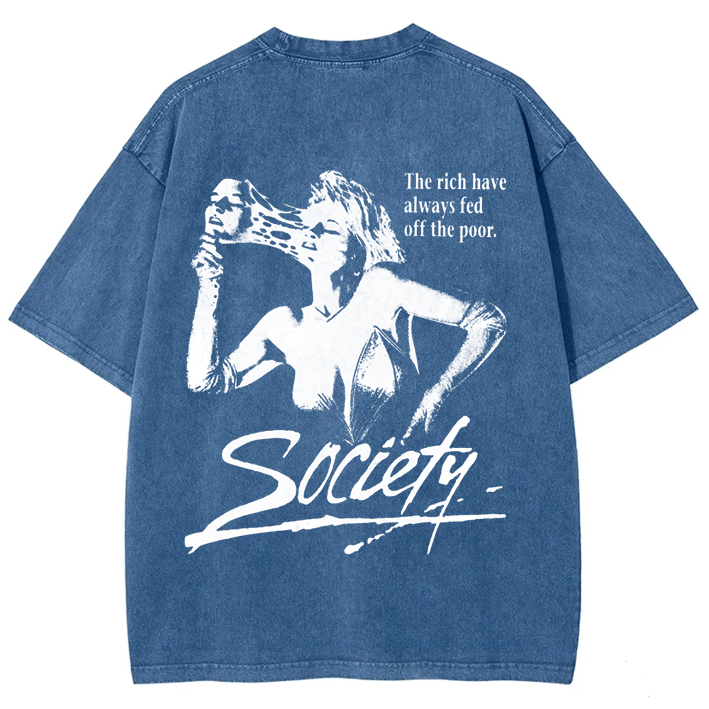 Unisex Vintage Society Film Horror Movie t-Shirt