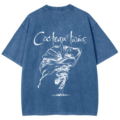 Unisex Vintage Cocteau Twins Band   t-Shirt