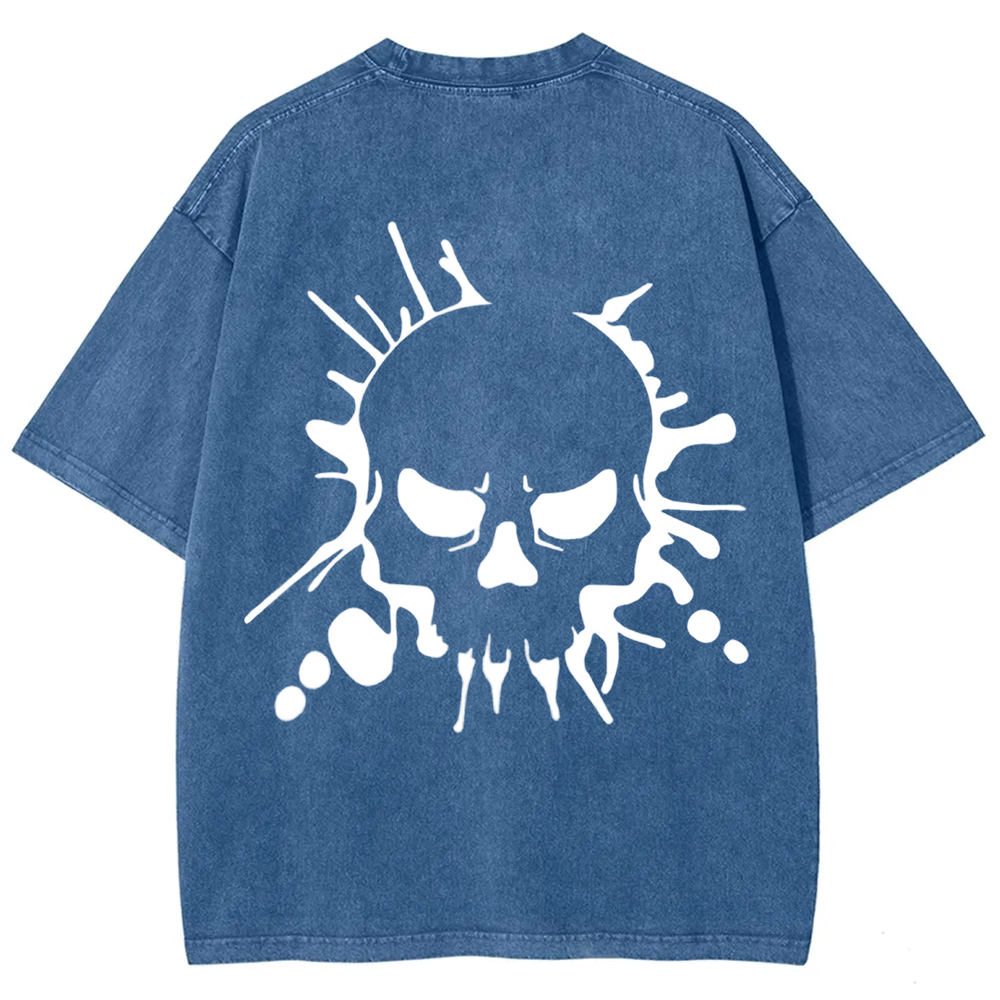Unisex Vintage Skull Art t-Shirt