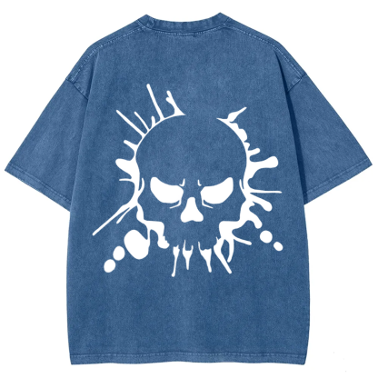 Unisex Vintage Skull Art t-Shirt
