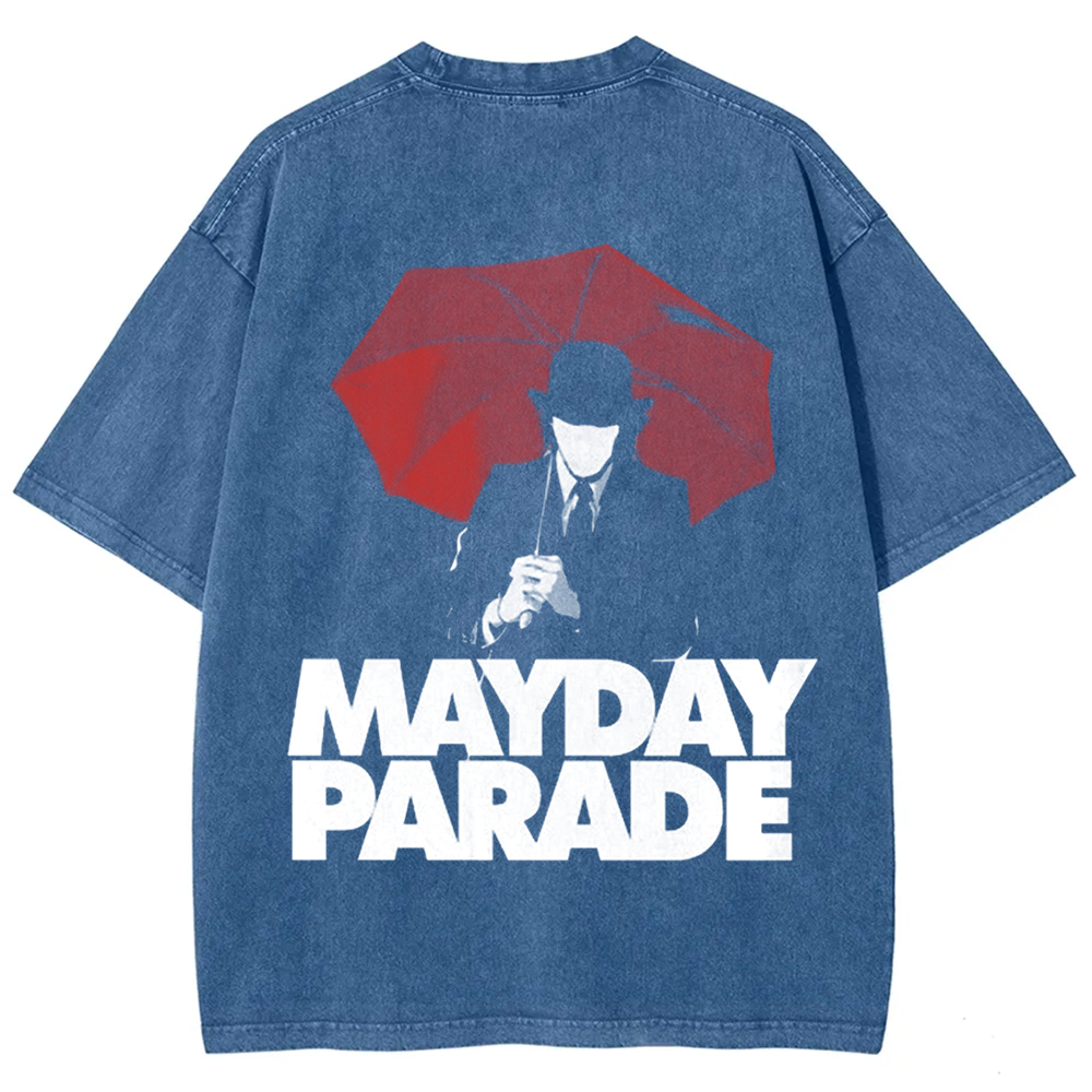 Unisex Vintage  Mayday Parade Rock Band  t-Shirt