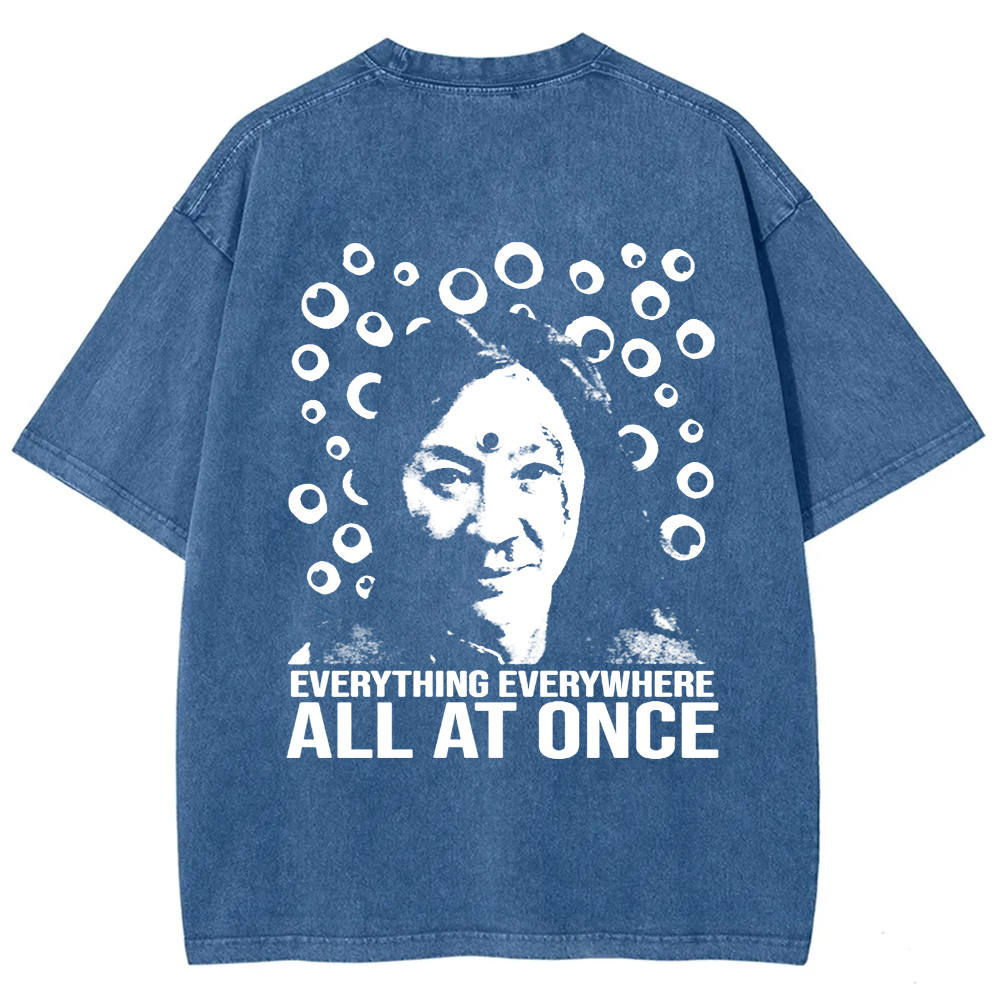 Unisex Vintage  Everything Everywhere All at Once Movie t-Shirt