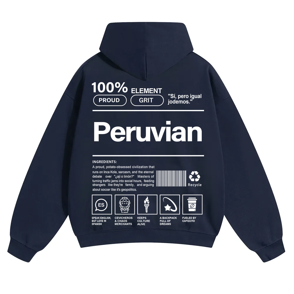 Peruvian Unisex Fit Color Hoodie wearishow