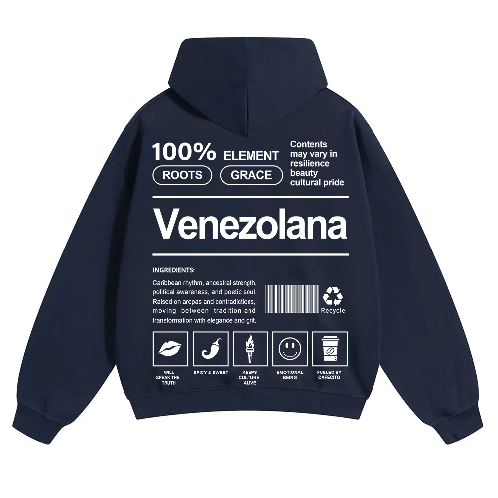 Venezolana Unisex Fit Color Hoodie wearishow