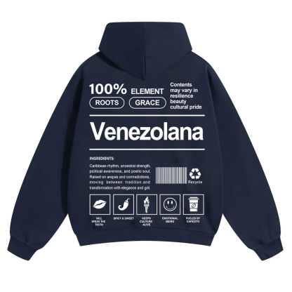 Venezolana Unisex Fit Color Hoodie wearishow