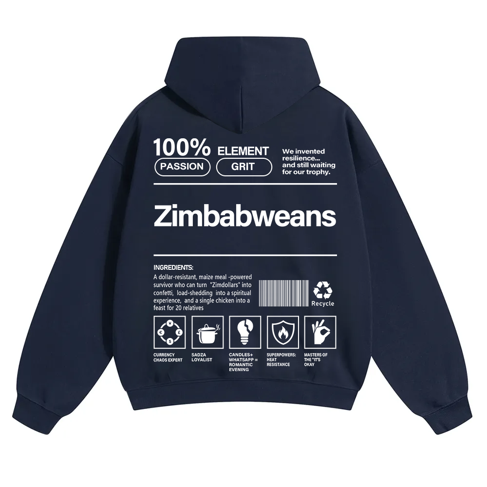 Zimbabweans Unisex Fit Color Hoodie wearishow
