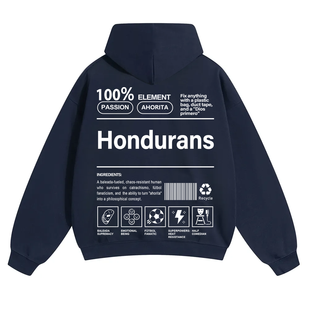 Hondurans Unisex Fit Color Hoodie wearishow