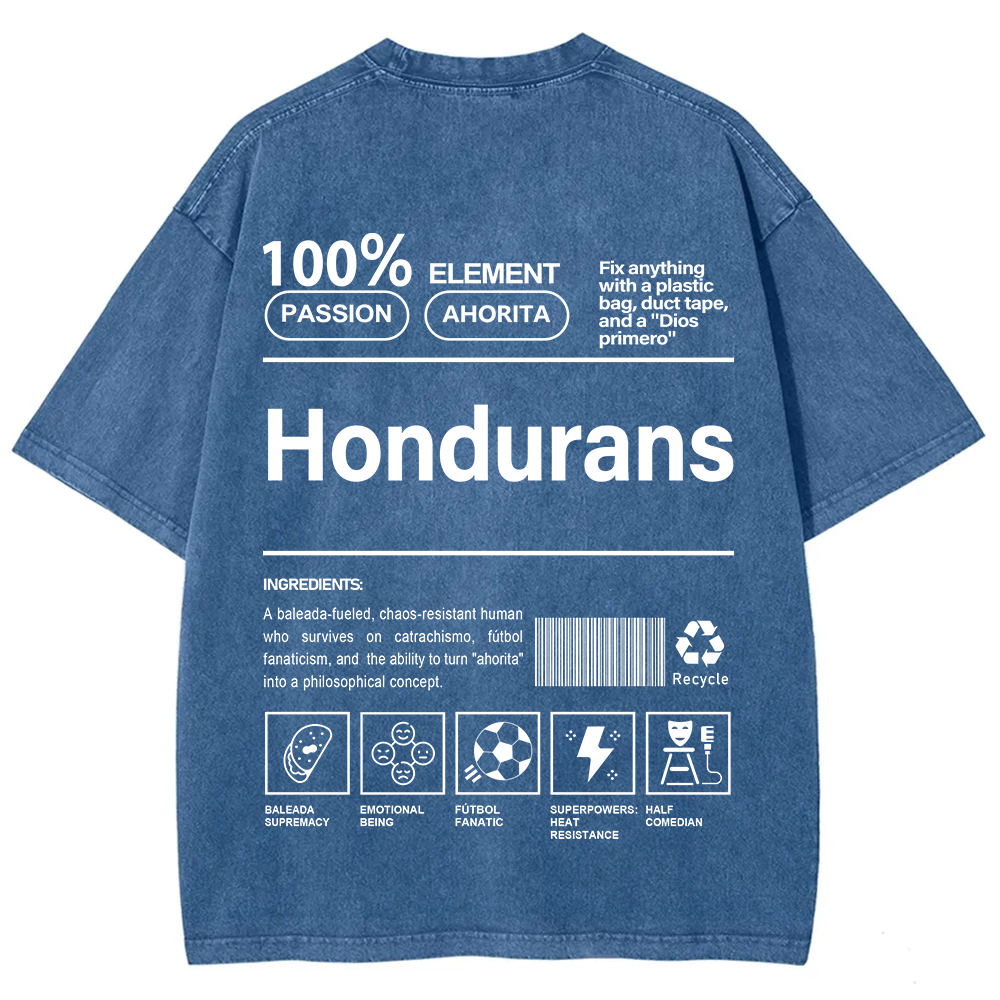 Hondurans Unisex Fit  Washed T-Shirt