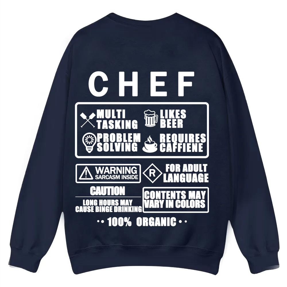  Chef Casual Crewneck Sweatshirt