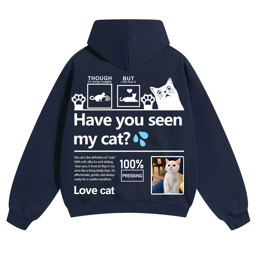 Cat Trick Customized Unisex Solid Color Hoodie wearishow