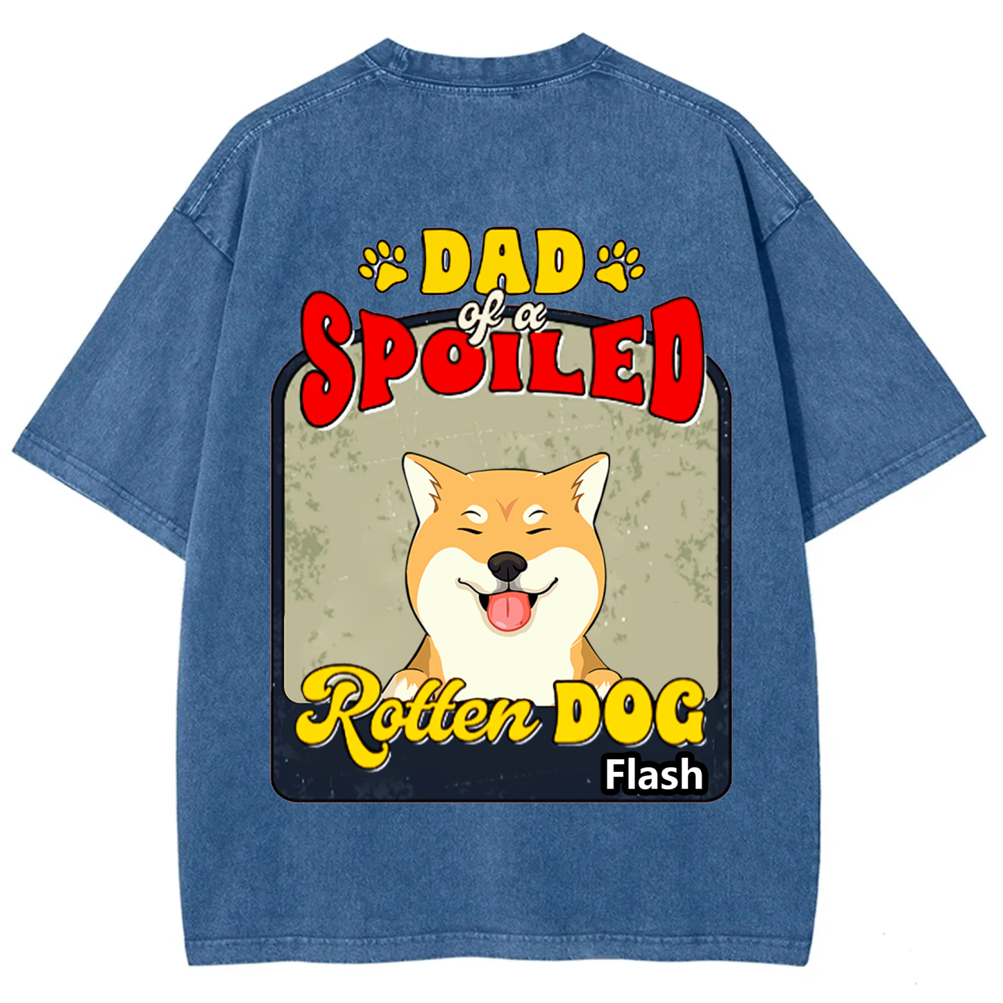 Spoiled Rotten Dog Named - Personalized Custom Unisex T-shirt
