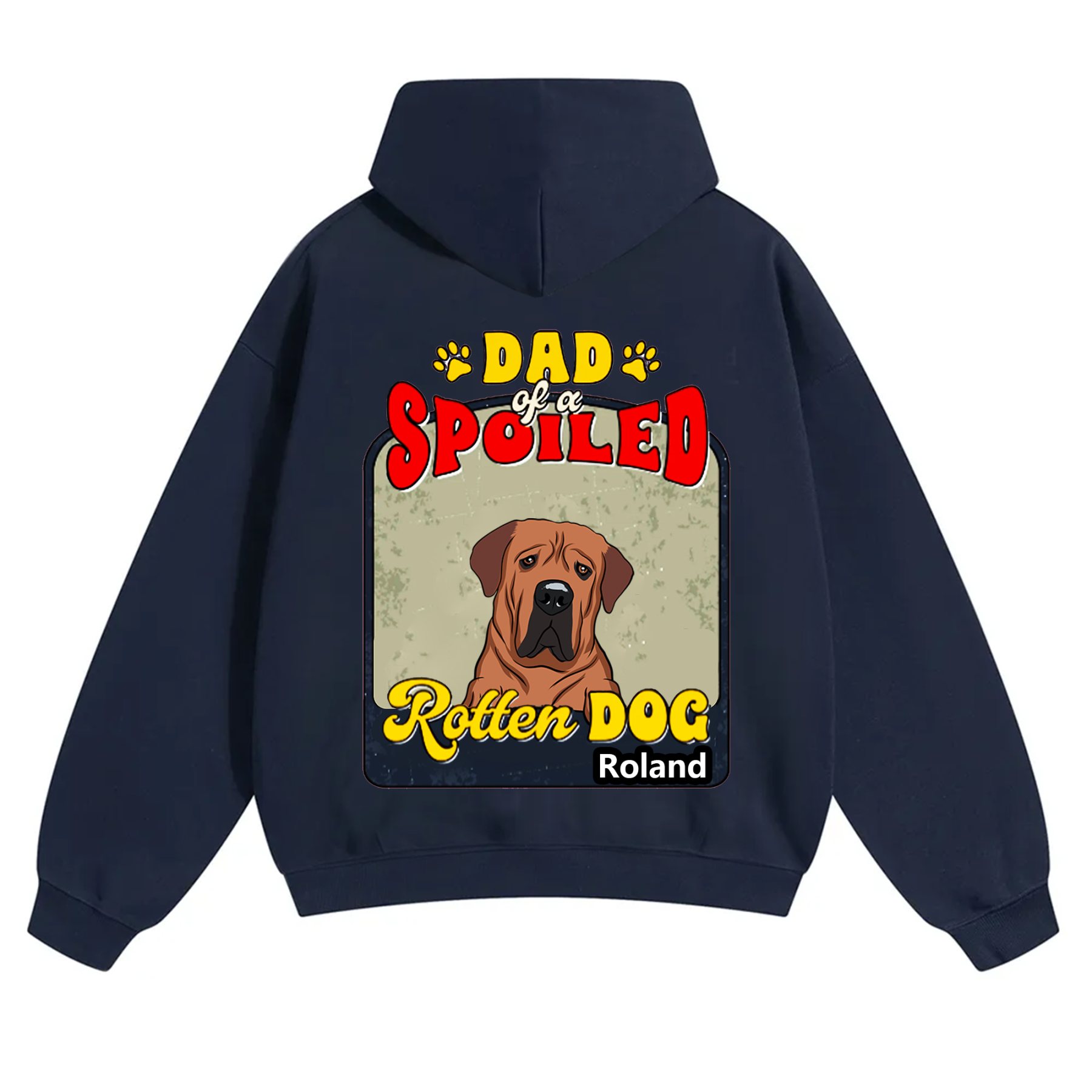 Spoiled Rotten Dog Named - Personalized Custom Unisex Hoodie