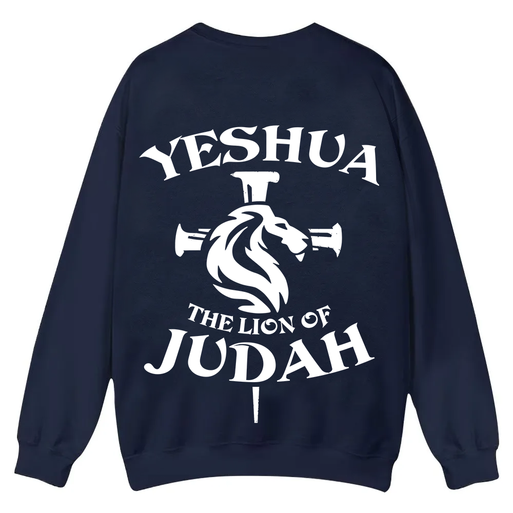 Yeshua Casual Crewneck Sweatshirt wearishow