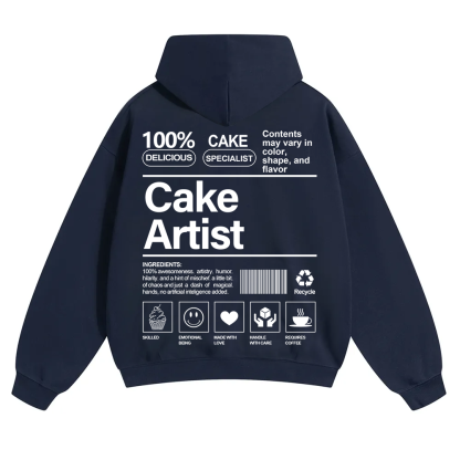 Cake Artist  Unisex Solid Color Hoodie wearishow
