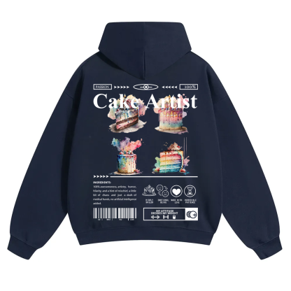 Cake Artist  Unisex Solid Color Hoodie wearishow