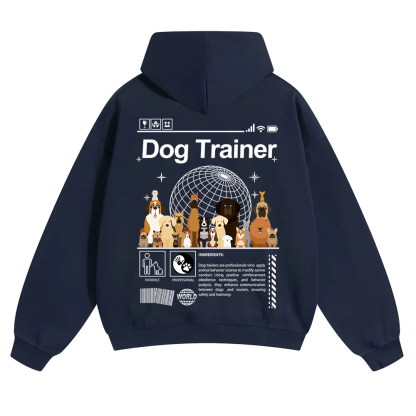 Dog Trainer Unisex Solid Color Hoodie wearishow